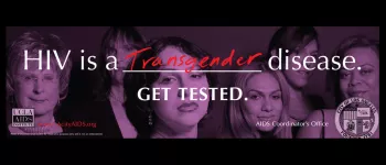HIV is a transgender disease Get tested